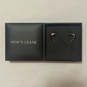 Shaun Leane Sabre Deco Yellow Gold Vermeil Talon Earrings